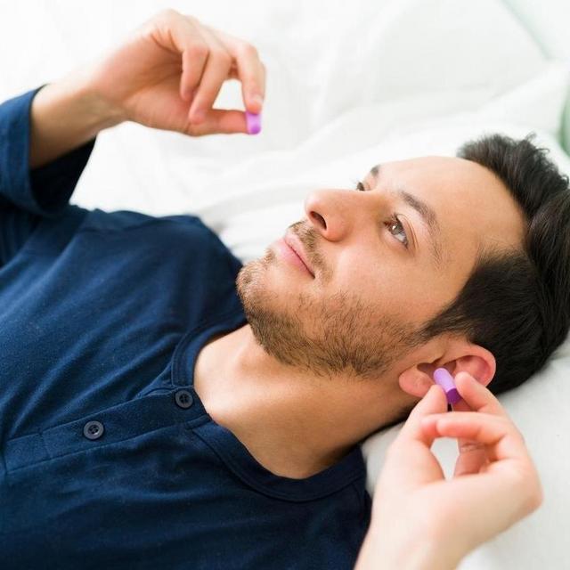 Earplugs for the groom while the bride snores