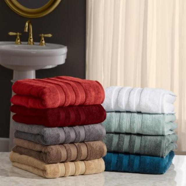100% Cotton Luxury Bath Towel 30" x 58" (White)