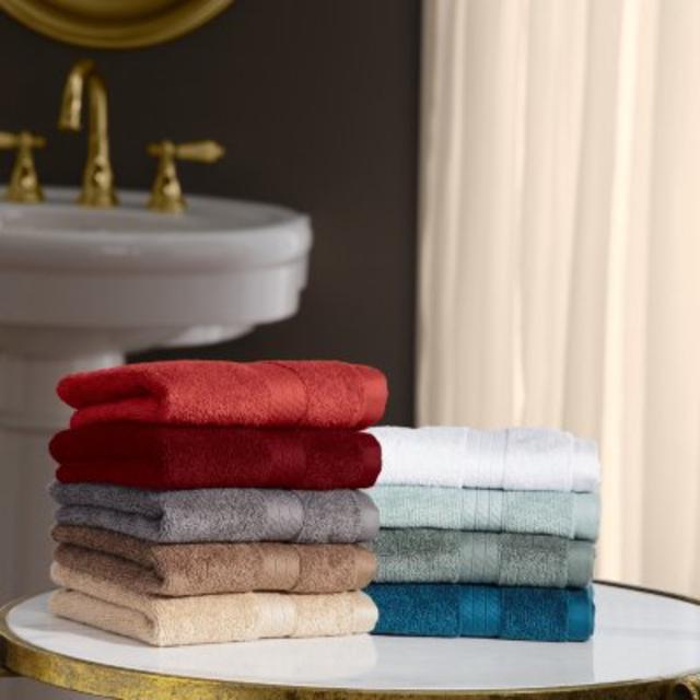 100% Cotton Luxury 2 Pack Washcloth 13" x 13" (White)