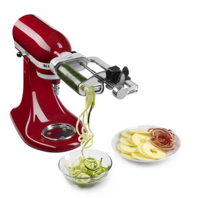 KitchenAid® Spiralizer Attachment with Peel, Core and Slice - KSM1APC