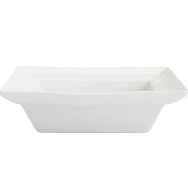 Great White Square Serve Bowl
