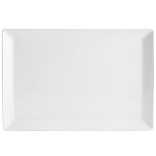 Great White Rectangular Serving Platters - Large