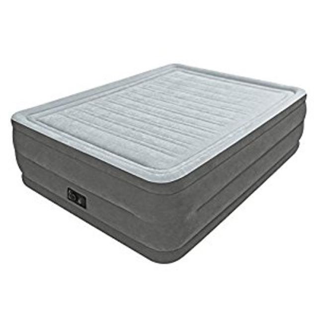 Intex Comfort Plush Elevated Dura-Beam Airbed, Queen