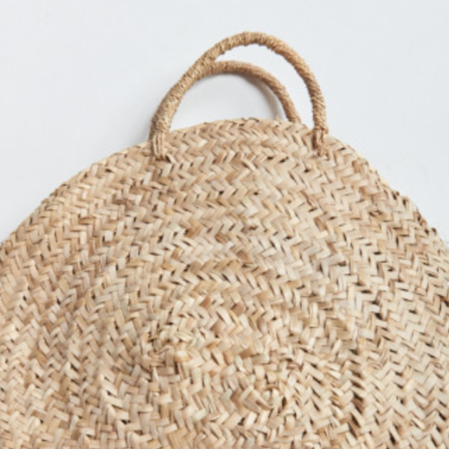 Pamela V Natural Straw Bag