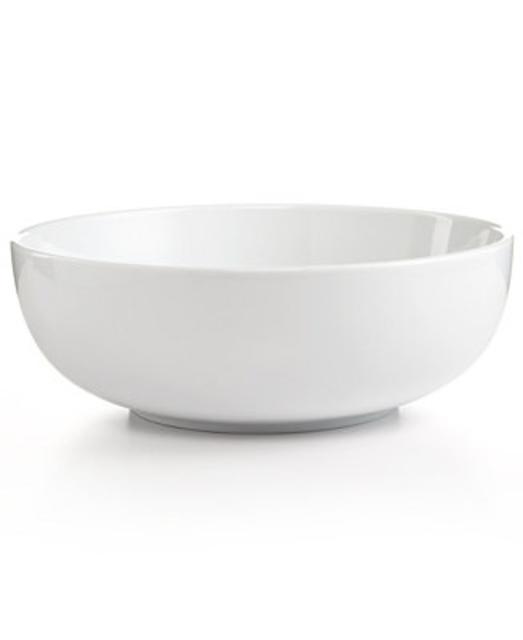 Whiteware Large Round Serving Bowl