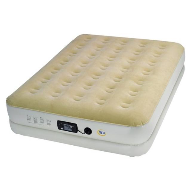 Serta 16" Queen Air Mattress with Built-In Insta-III AC Pump product details page