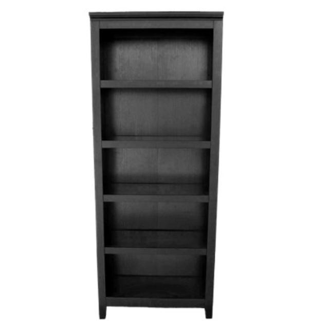 Carson 5-Shelf Bookcase -Threshold- in Ebony