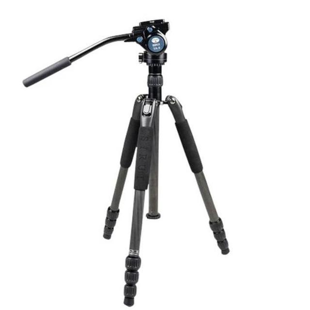 Sirui T-024SK VA-5 Fluid Head Carbon Tripod Kit