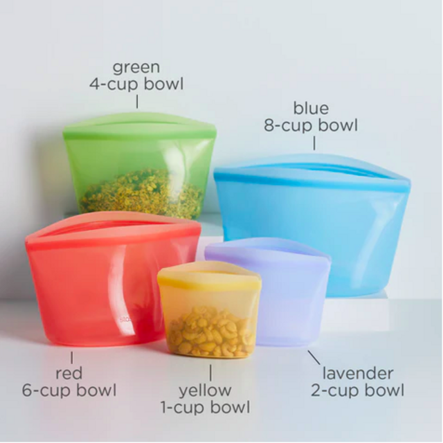 Stasher Bag Bowl 5-Pack