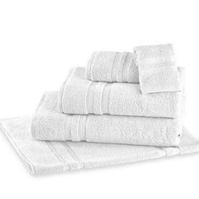 Bath Towel in White