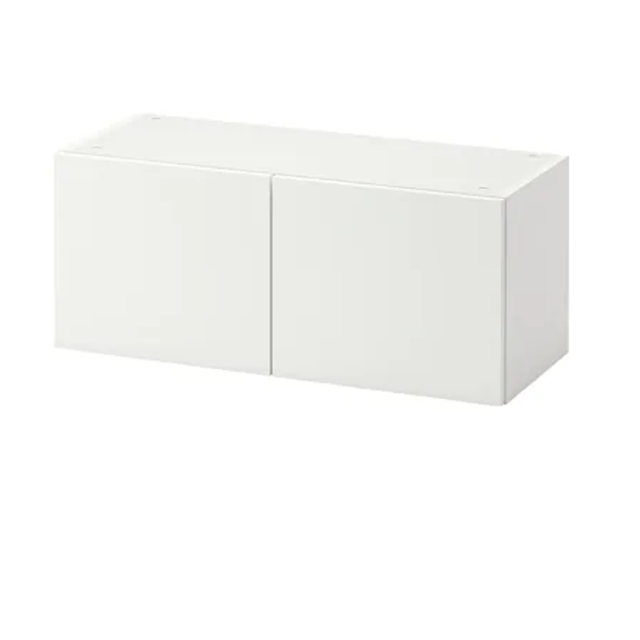 Ikea KNOXHULT Wall cabinet with doors, white