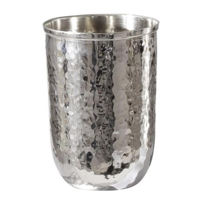 Hammered Nickel Tumbler