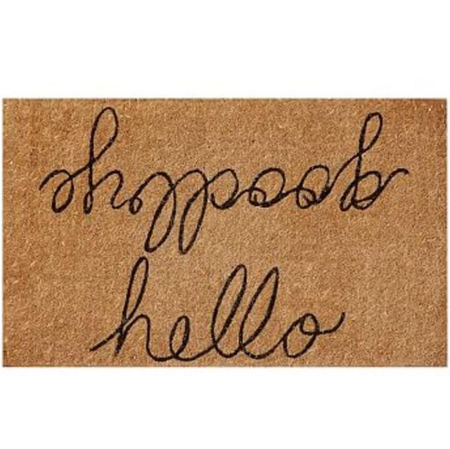 Hello/Goodbye Doormat