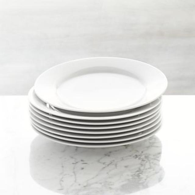 Set of 8 Aspen Salad Plates