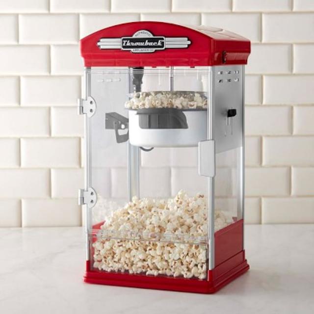 Throwback Movie Theater Popcorn Maker
