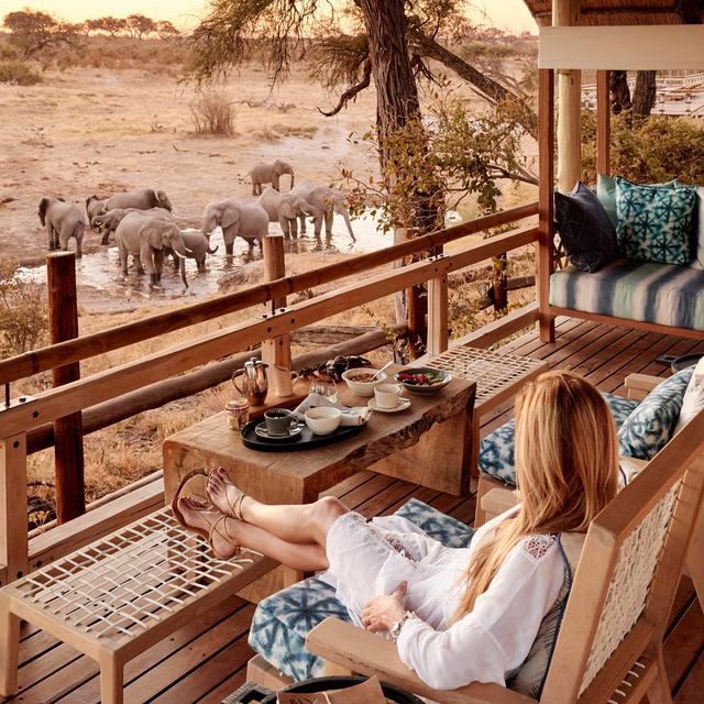 Private Dinner at Savute Elephant Lodge