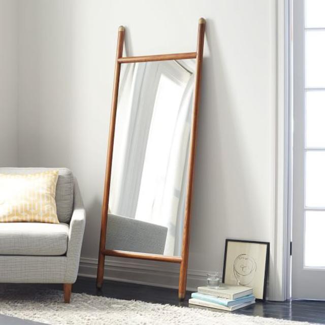 Mid-Century Dowel Mirror