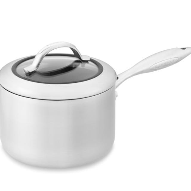 Scanpan CTX Nonstick Saucepan with Lid, 2-Qt.