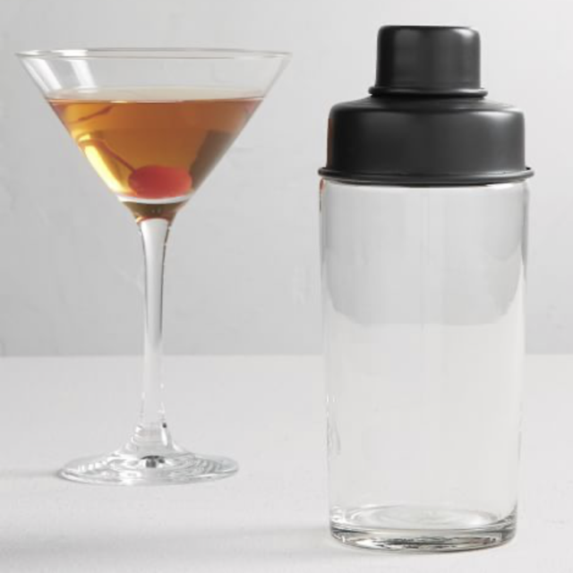 Bleecker Blackened Bronze Bar Shaker
