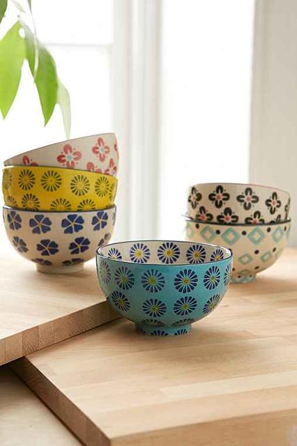 Floral Treat Bowl Set