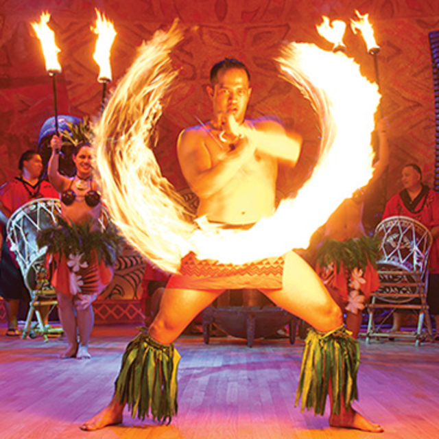 Exciting 'Myths of Maui' Luau Show w/Buffet Dinner