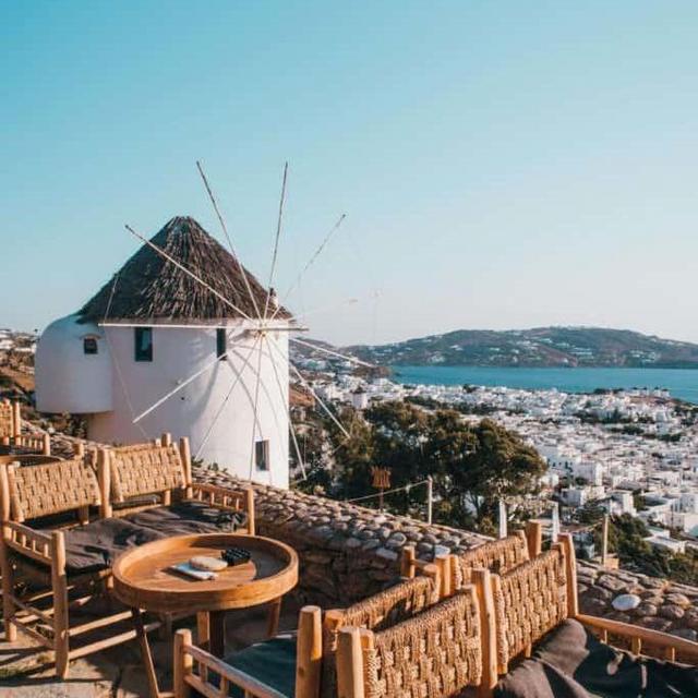 Sunset Dinner in Mykonos