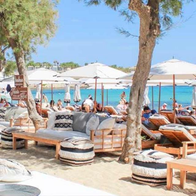 Beachclub in Mykonos