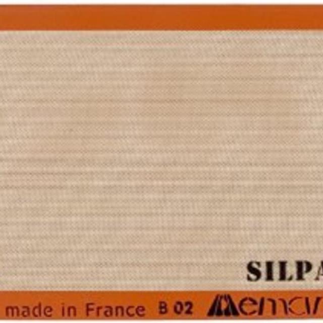 Silpat AE420295-07 Premium Non-Stick Silicone Baking Mat, Half Sheet Size, 11-5/8-Inch x 16-1/2-Inch
