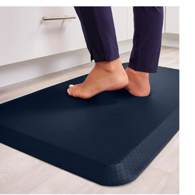 Ergonomic Kitchen Mat 17x24, Navy Blue
