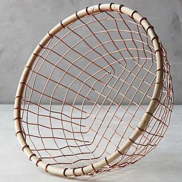 Brushed Wire Fruit Bowl
