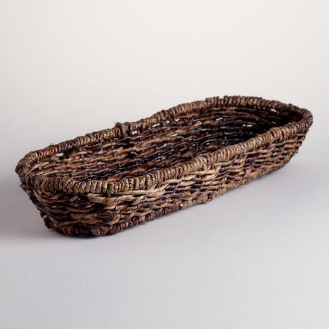 Madras Oval Bread Basket