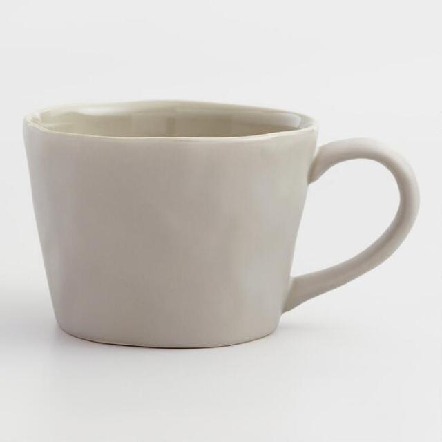 Stone Gray Element Mugs Set of 4