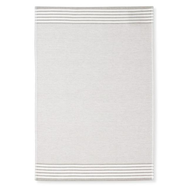 Williams Sonoma Bay Stripe Towels, Set of 4, Drizzle