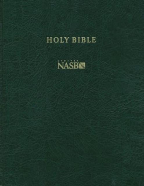 NASB Wide-Margin Reference Bible, Hardcover, green