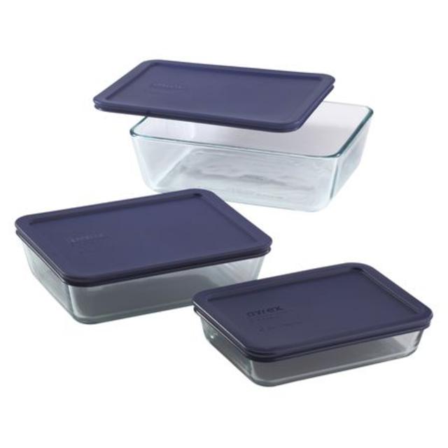 Pyrex® Simply Store® 6-pc Rectangular Set