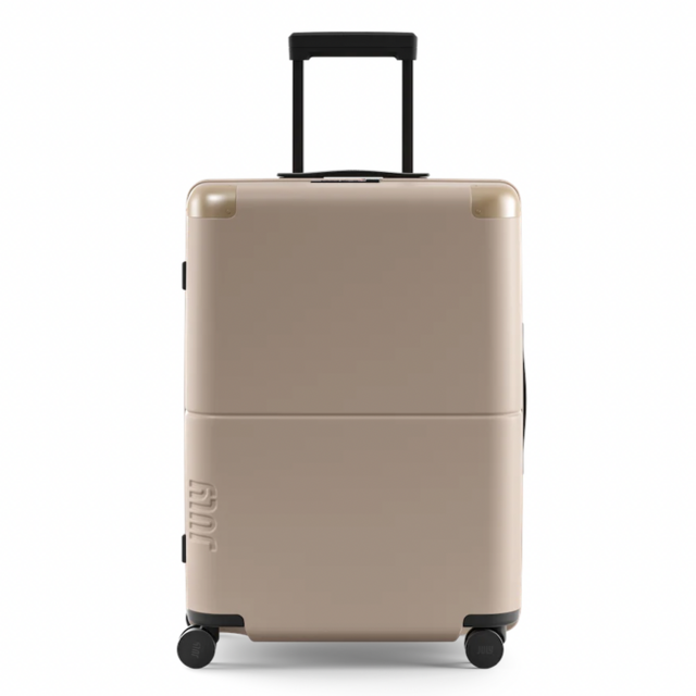 July Luggage Checked Plus - Color Sand