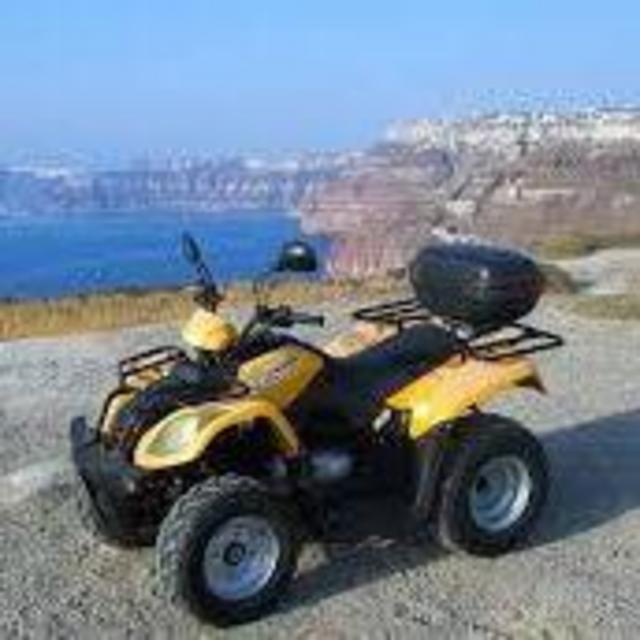 Explore Santorini With An ATV