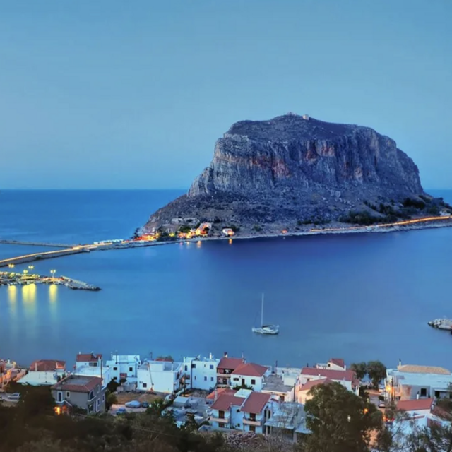 Visit Medieval Castle Town Of Monemvasia