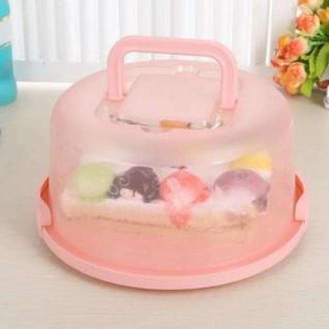 Cake Carrier Holder Tin Set