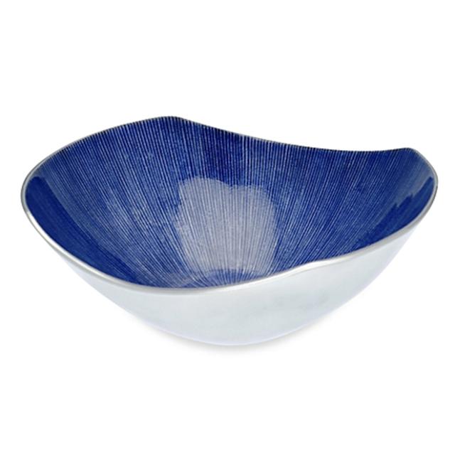 Simplydesignz Bodoni 12-Inch Bowl in Arctic Blue