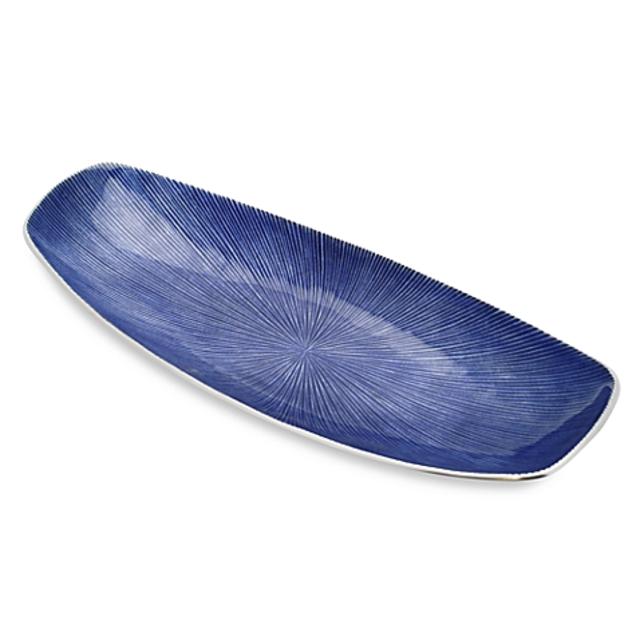 Simplydesignz Bodoni 16-Inch Tray in Arctic Blue