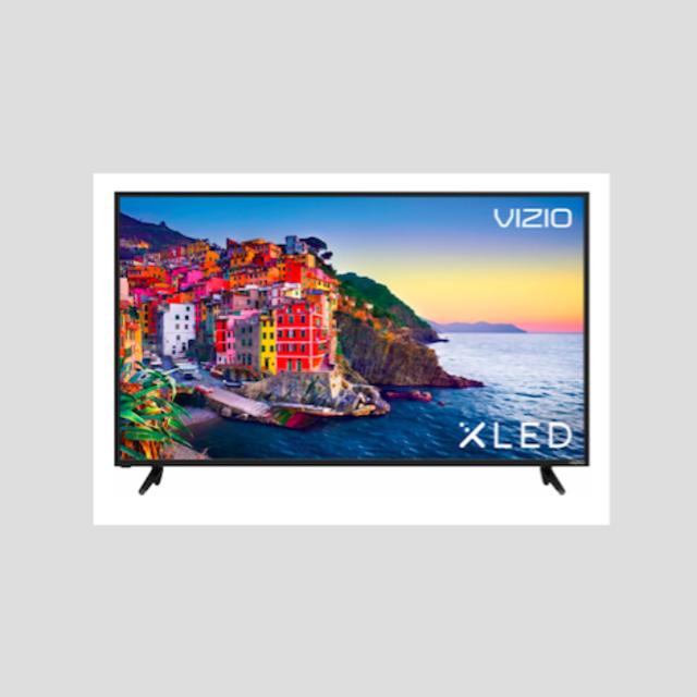 VIZIO - 55" Class (54.5" Diag.) - LED - 2160p - with Chromecast Built-in - 4K Ultra HD Home Theater Display - Black