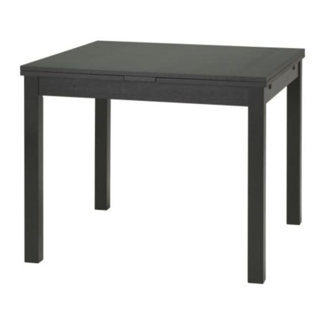 BJURSTA				Extendable table, brown-black $149.00