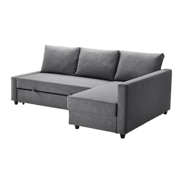 FRIHETEN				Sleeper sectional, 3-seat, Skiftebo dark gray