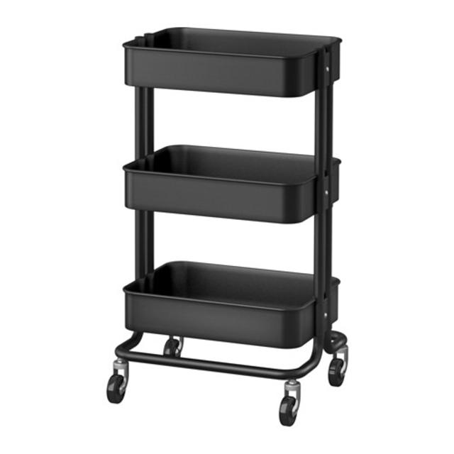 RÅSKOG				Utility cart, black