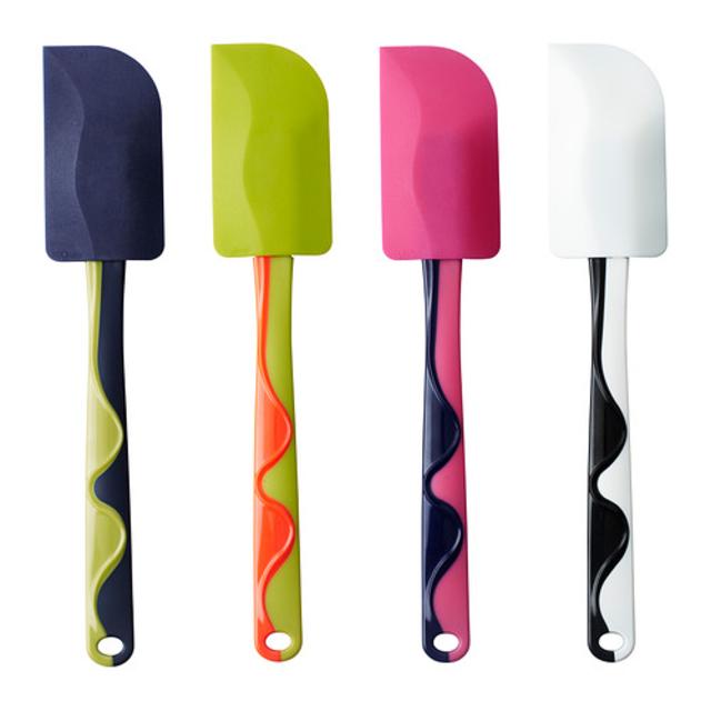 GUBBRÖRA				Rubber spatula, green/pink red/green, blue/white