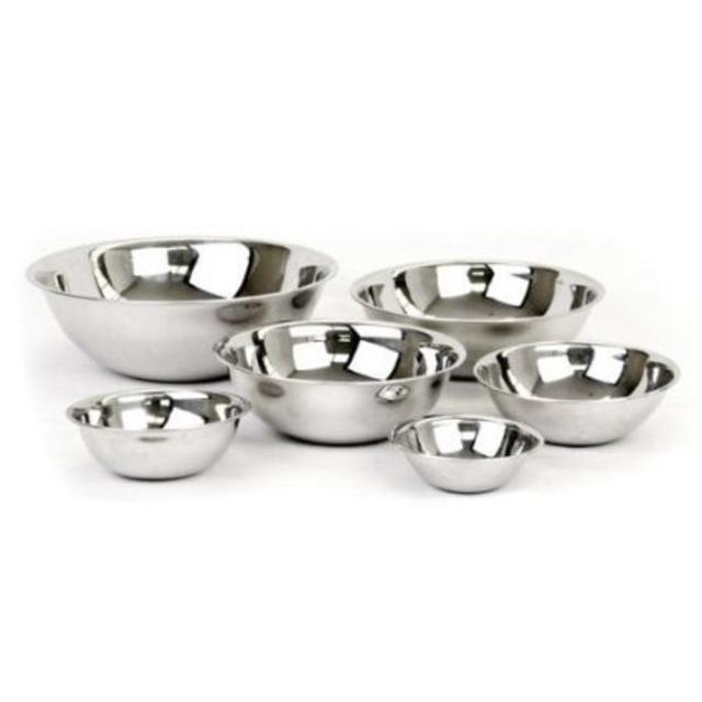 Stainless Steel Mixing Bowls, Set of 6