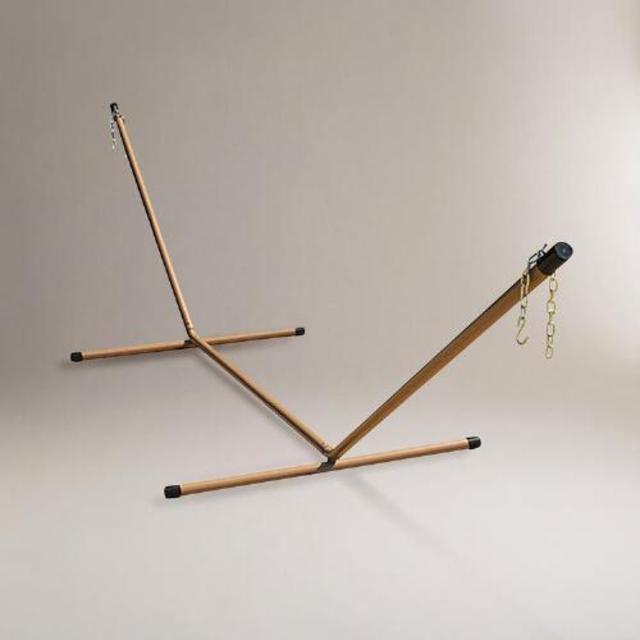 Beige Single Hammock Stand- World Market