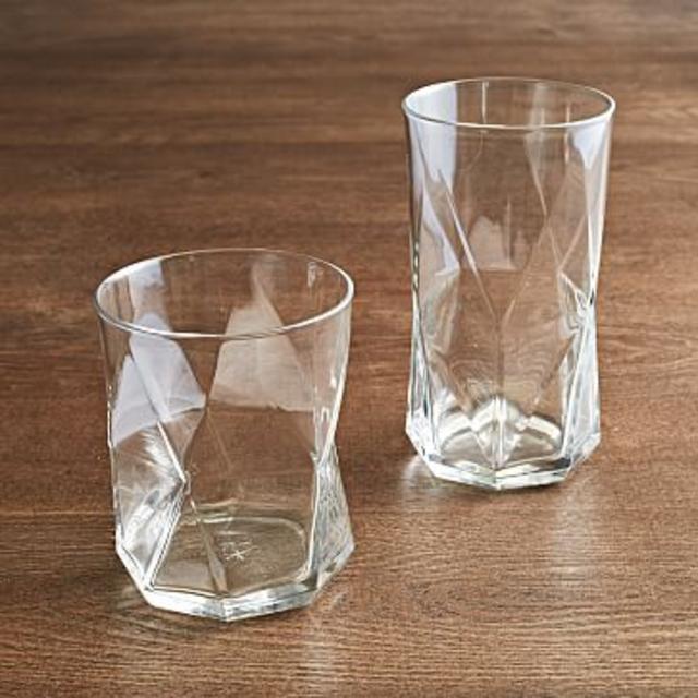 Bormioli Rocco Cassiopeia Glassware (Set of 6): Double Old Fashion- West Elm