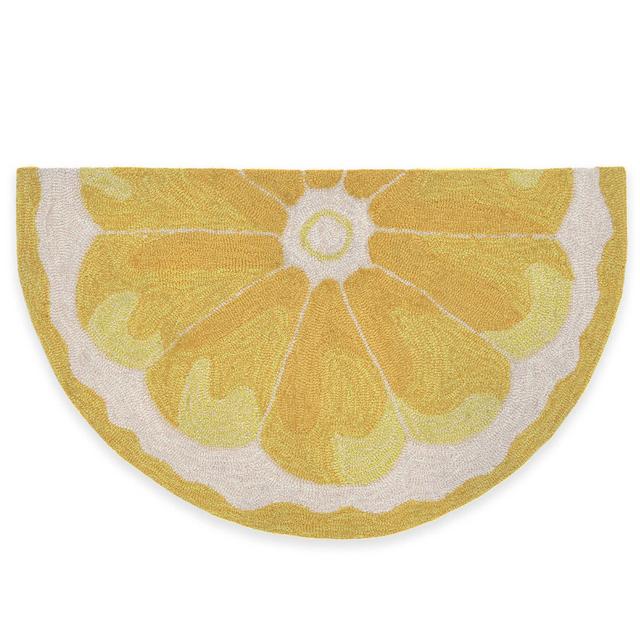 Trans-Ocean Lemon Slice Door Mat